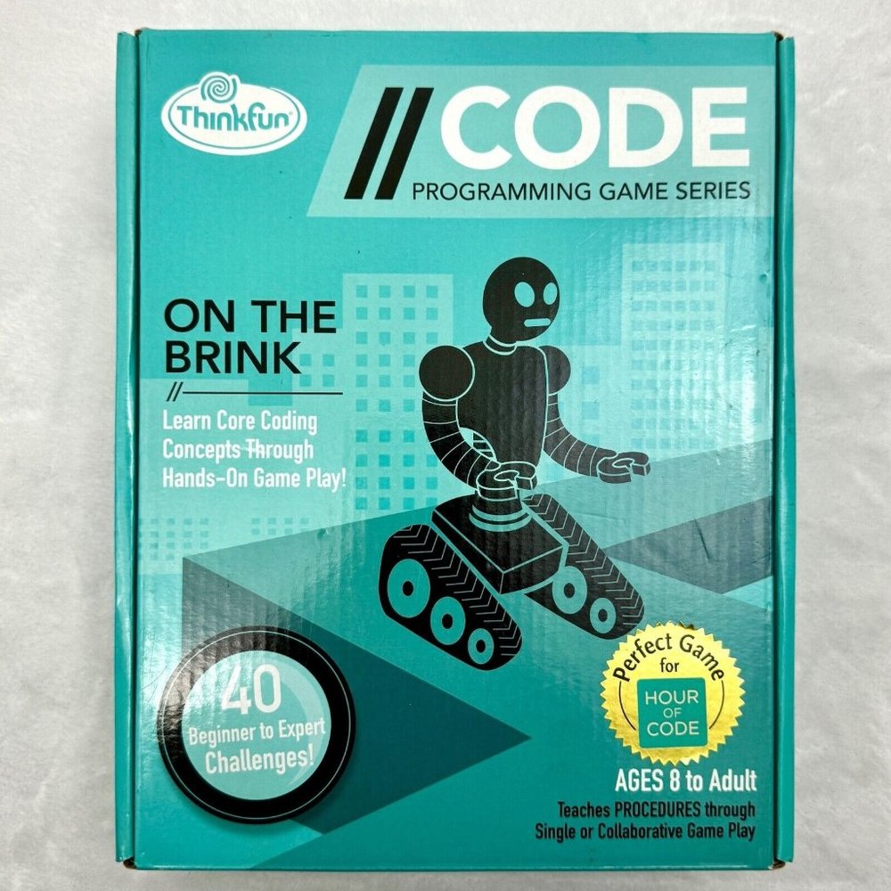 On The Brink Code Programming Game Series ThinkFun 2017 Brand New Sealed